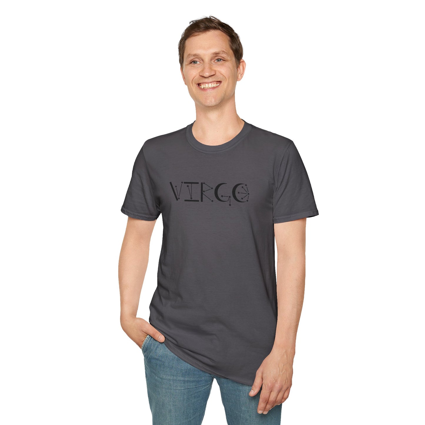 Virgo - Unisex Softstyle T-Shirt 100% Cotton Graphic