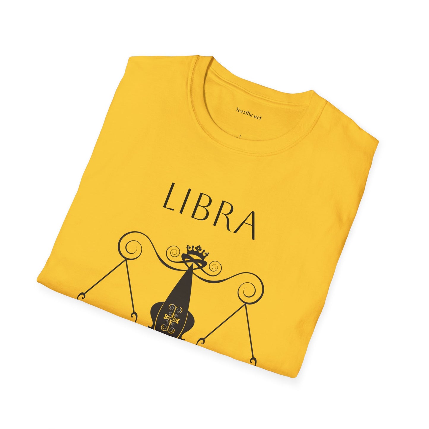LIBRA - Unisex Softstyle T-Shirt 100% Cotton Graphic