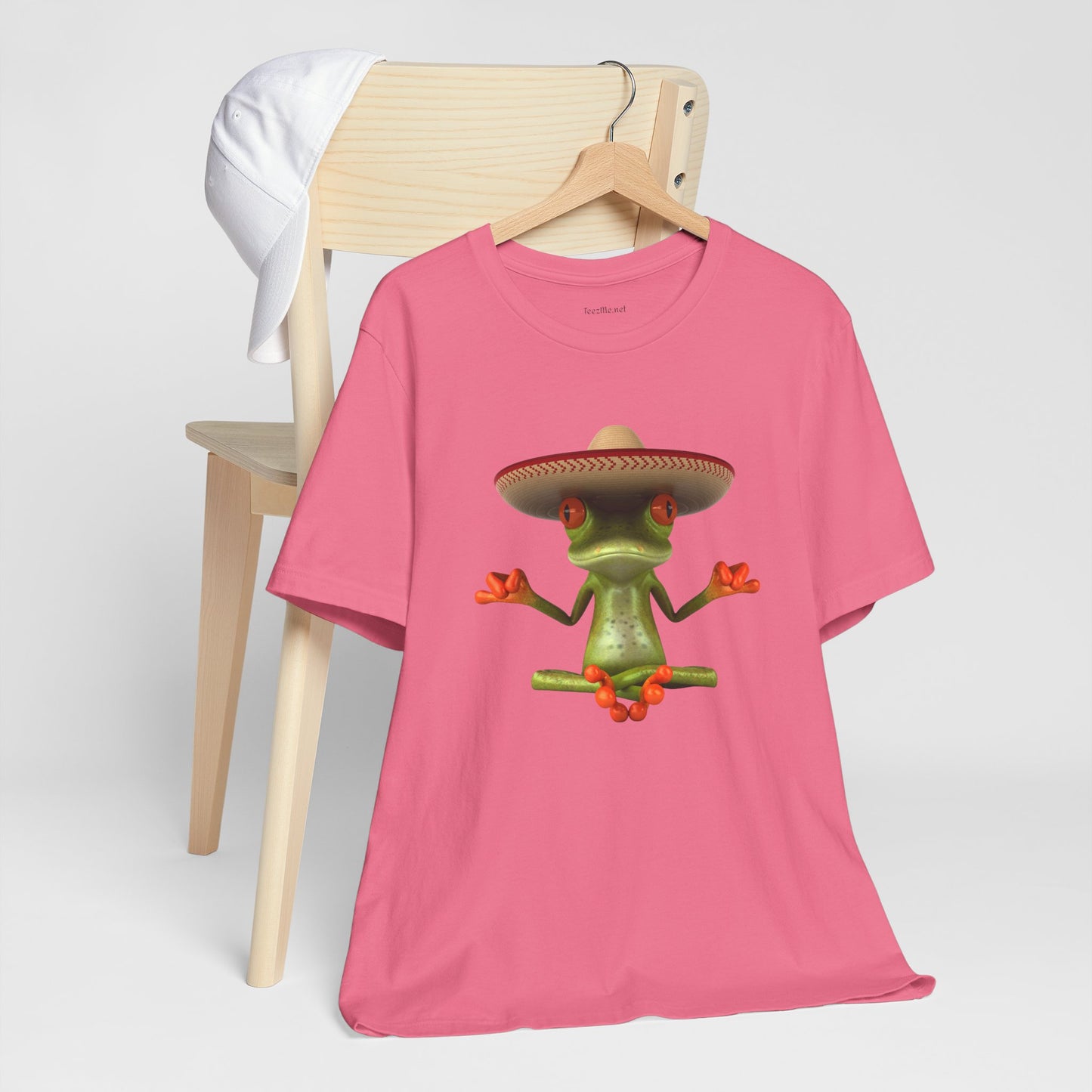 Frog Meditating - Unisex Jersey Short Sleeve Tee
