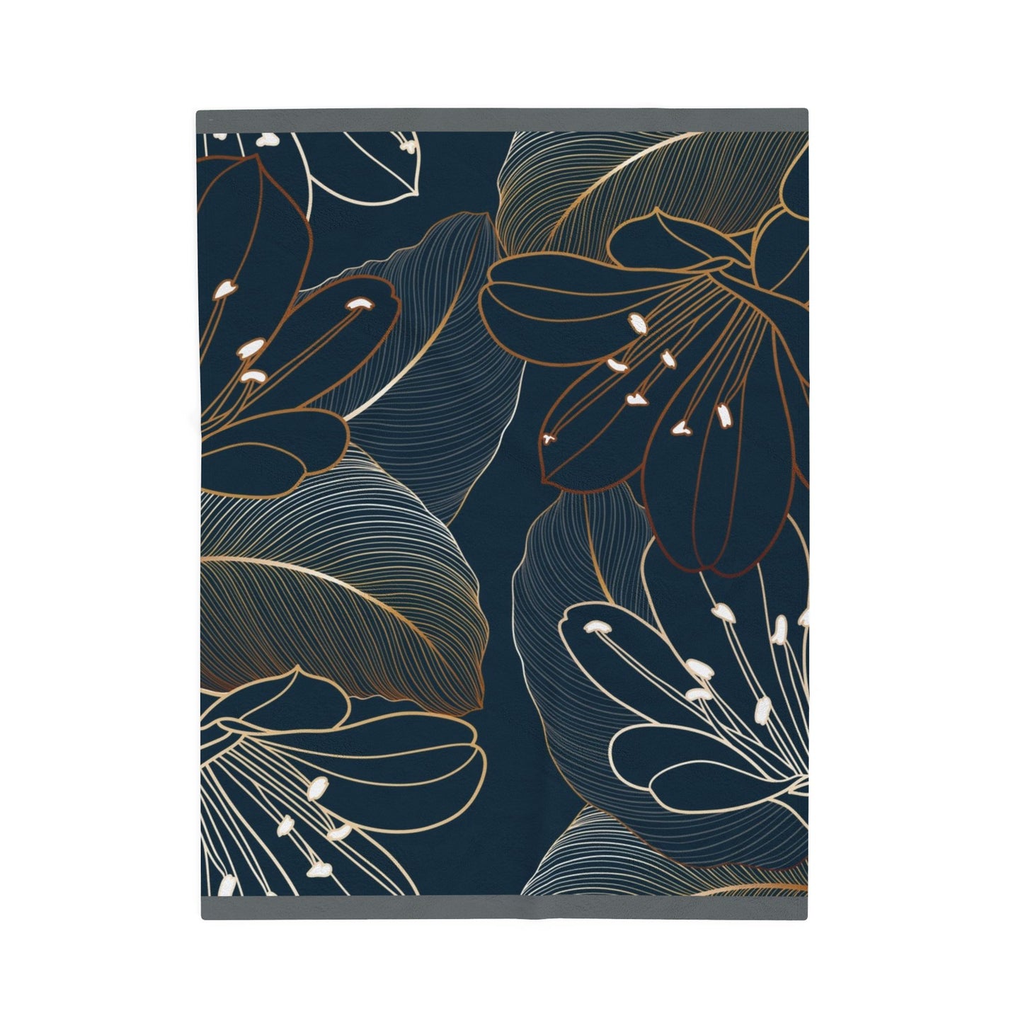 Tropical Escape Velveteen Plush Blanket
