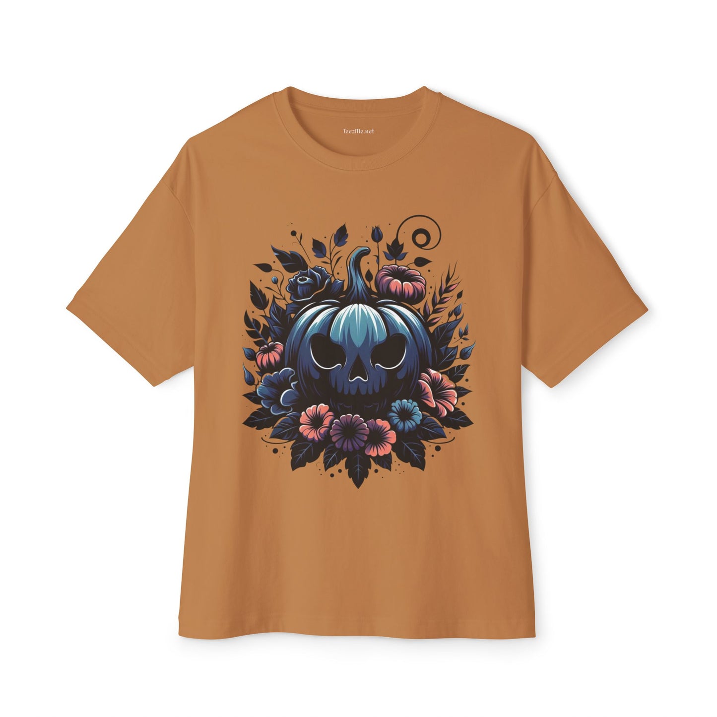 Goth Pumpkin3 - Unisex Oversized Boxy Tee