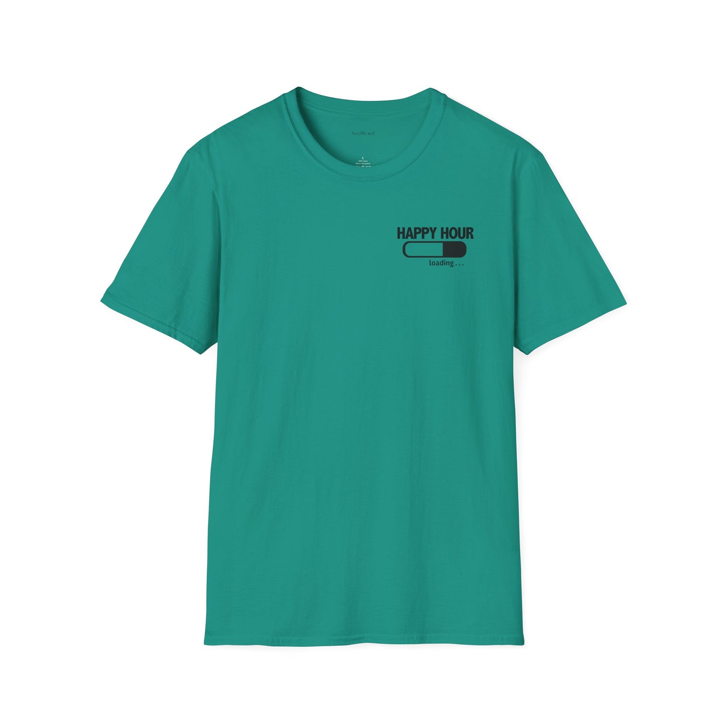 Happy Hour - Unisex Softstyle T-Shirt 100% Cotton Graphic