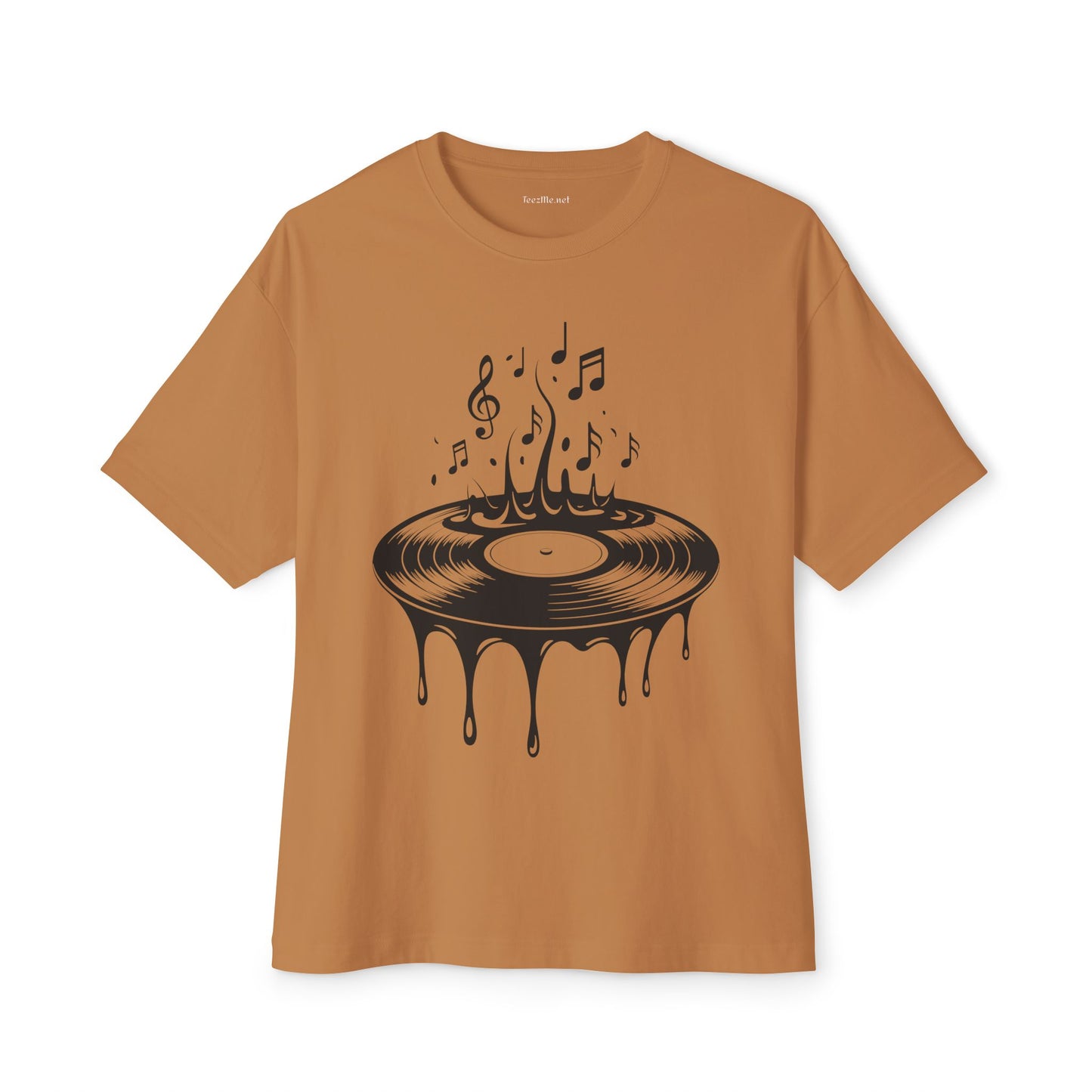 Spinning Vinyl (1) Unisex Oversized Boxy Tee