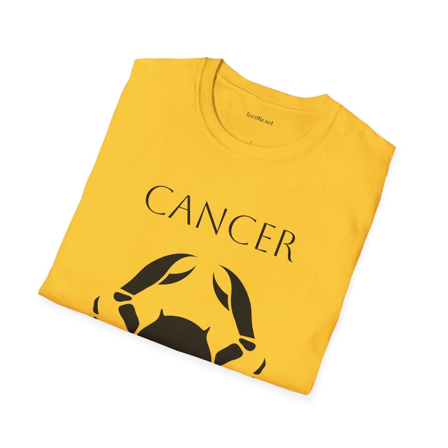 CANCER - Unisex Softstyle T-Shirt 100% Cotton Graphic