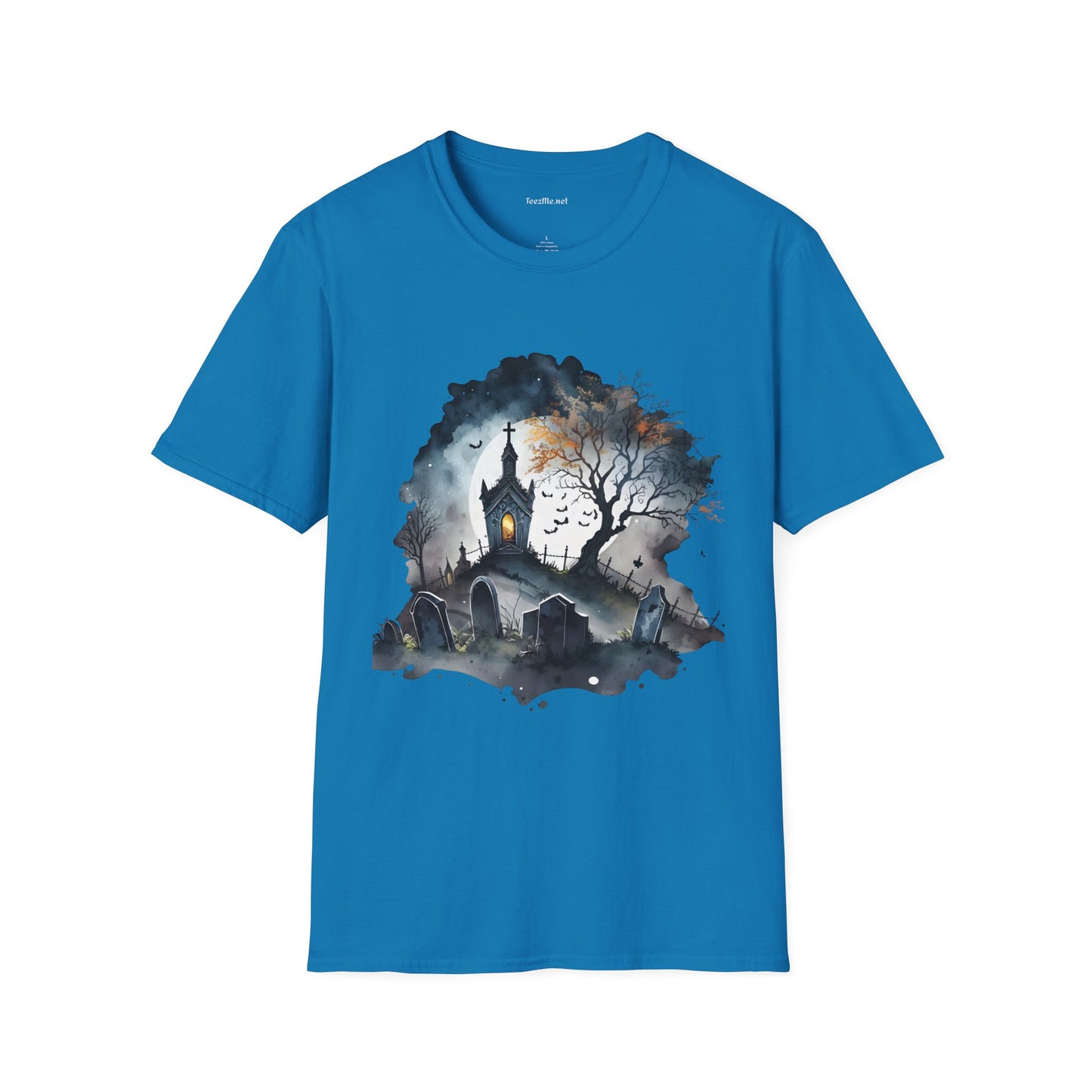 The Graveyard Unisex Softstyle T-Shirt 100% Cotton Graphic