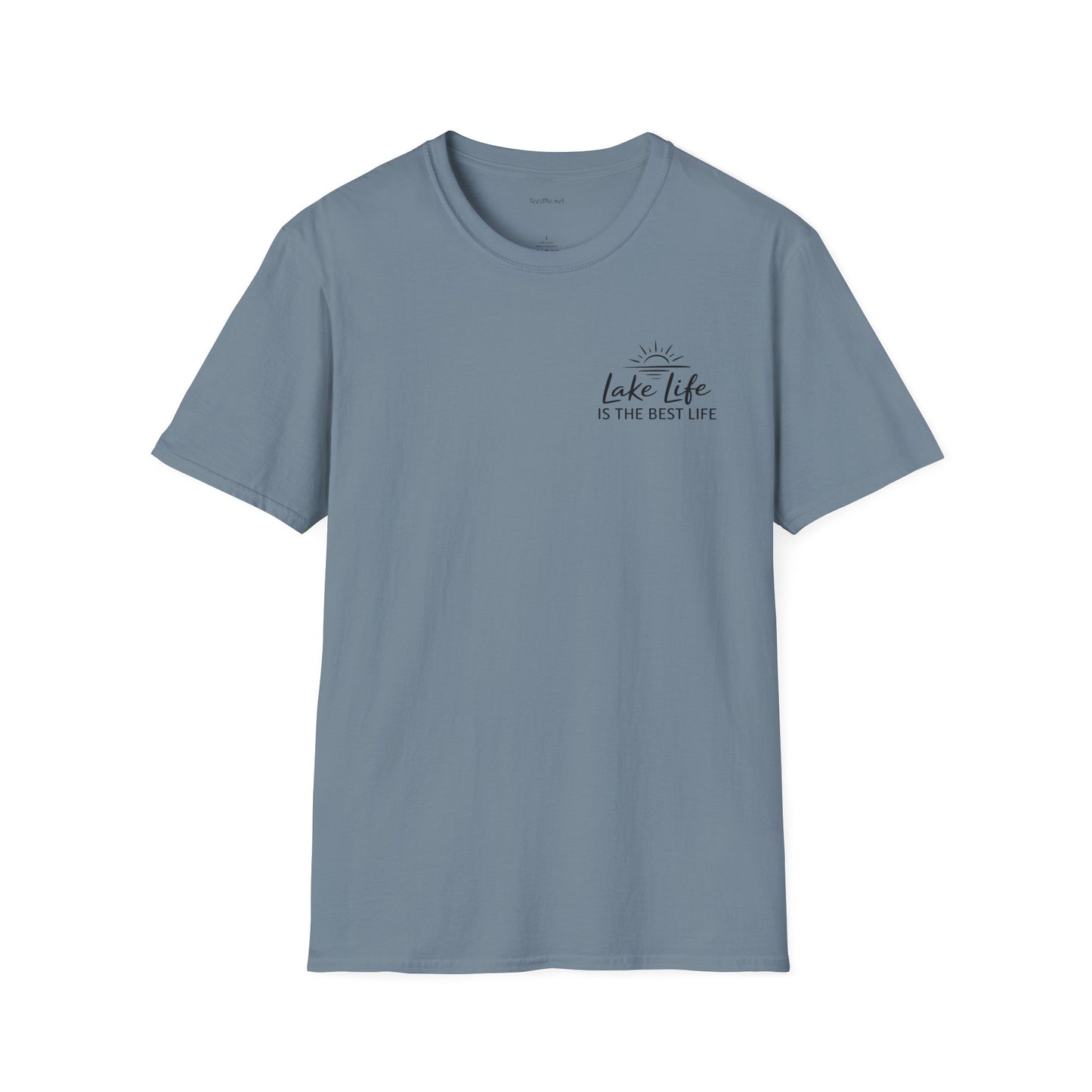 Lake Life Best Life - Unisex Softstyle T-Shirt 100% Cotton Graphic