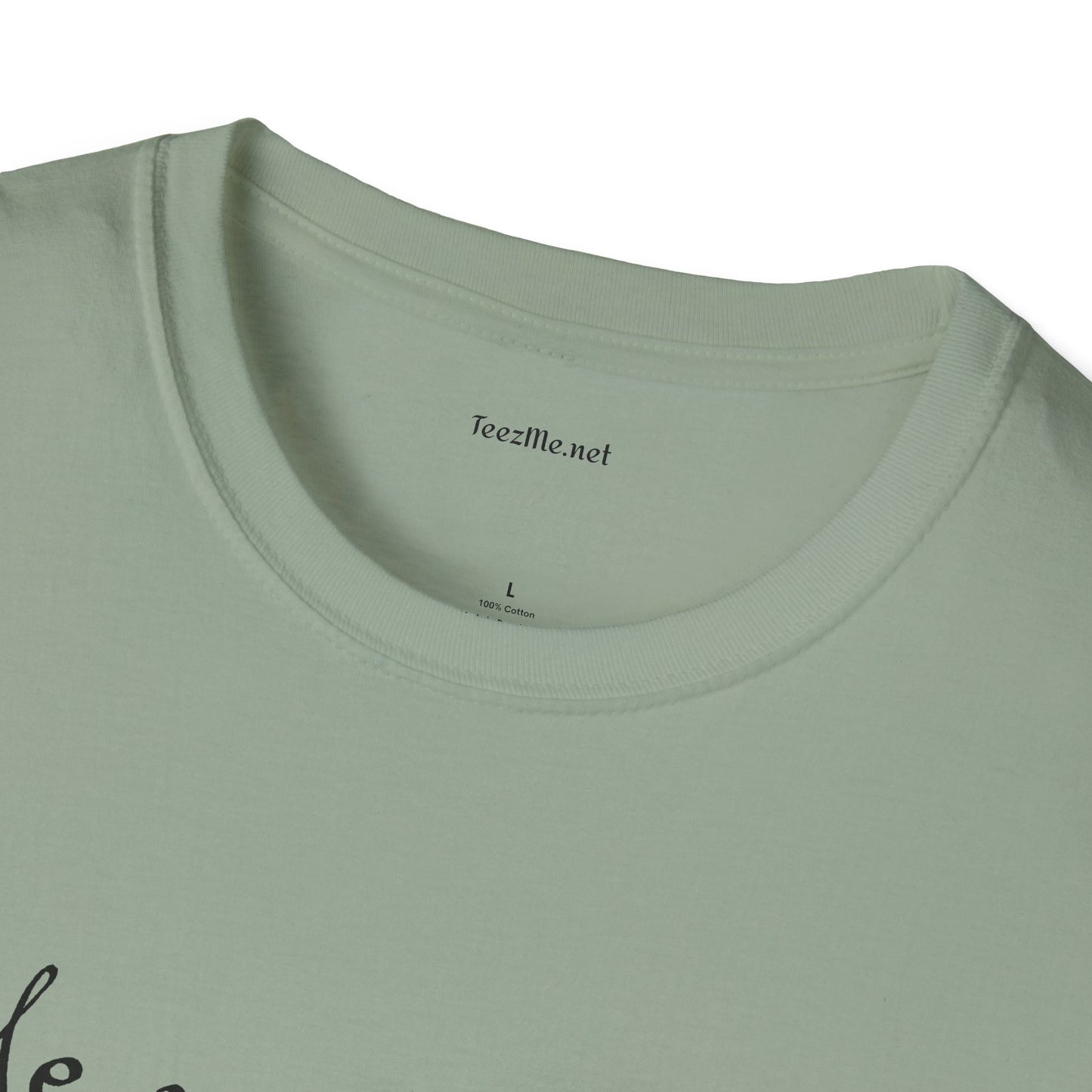 Me, my crystals, and I - Unisex Softstyle T-Shirt 100% Cotton Graphic