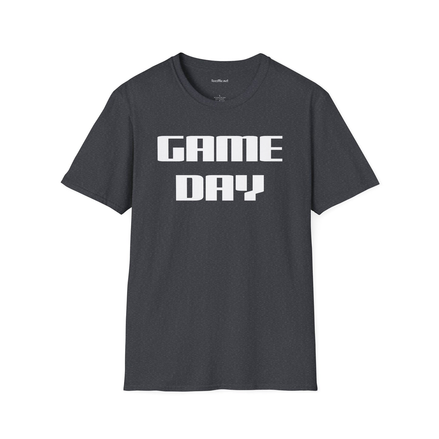 Game Day Unisex Softstyle T-Shirt 100% Cotton Graphic