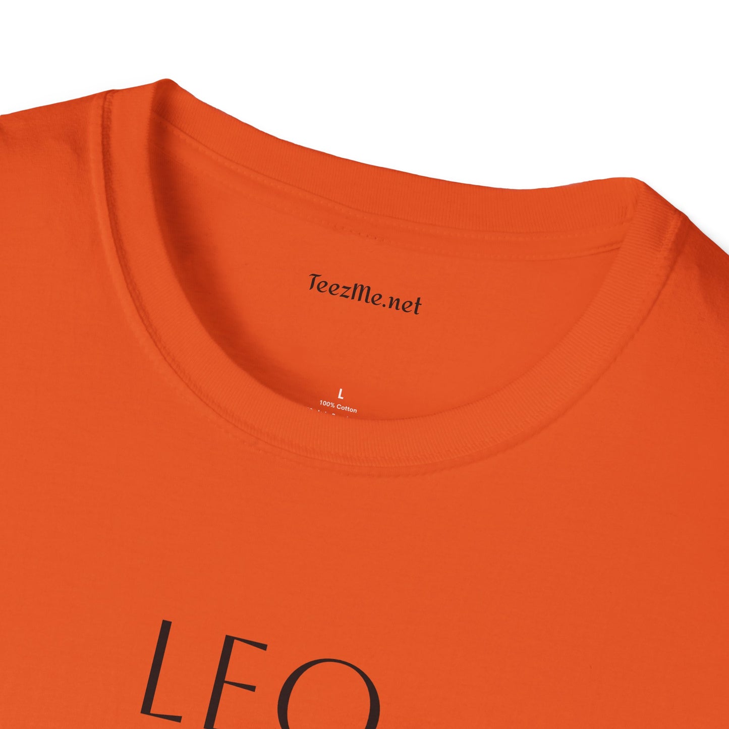 LEO - Unisex Softstyle T-Shirt 100% Cotton Graphic
