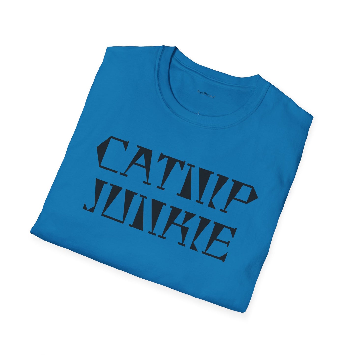 Catnip Junkie - Unisex Softstyle T-Shirt 100% Cotton Graphic