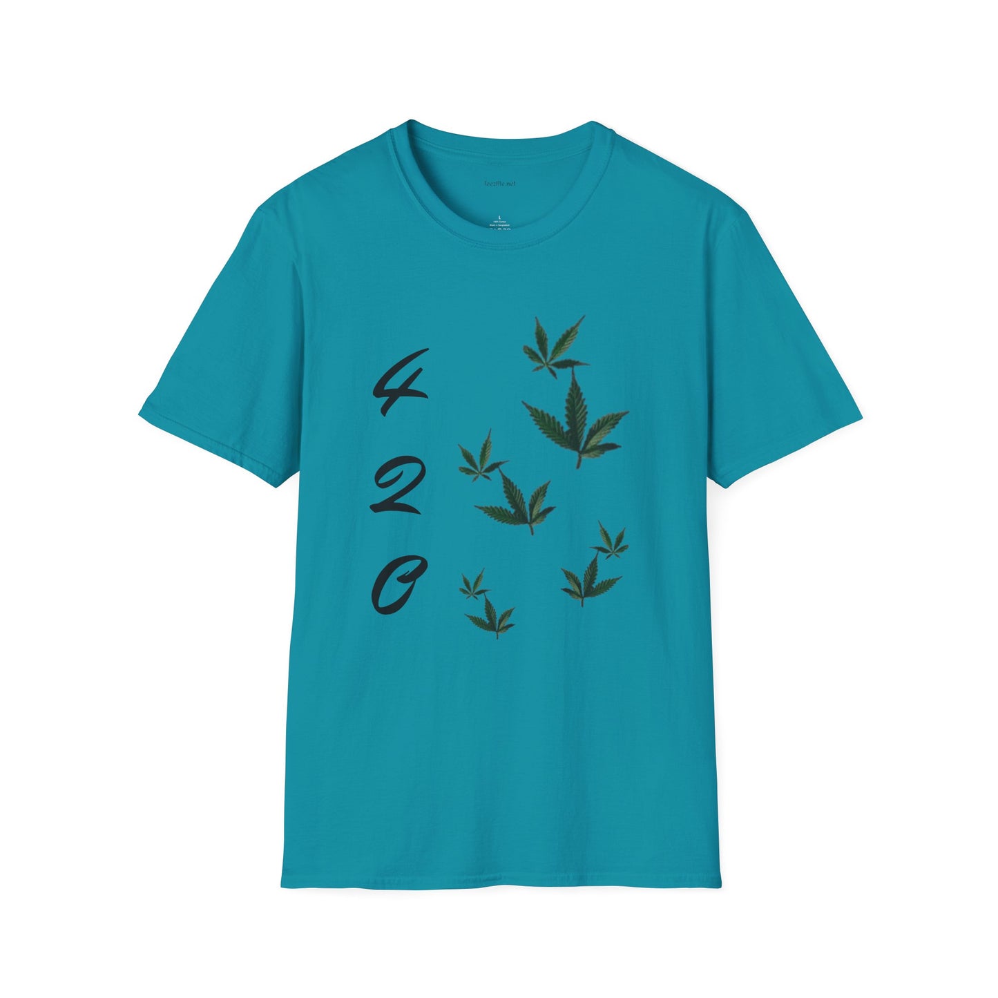 420 - Unisex Softstyle T-Shirt 100% Cotton Graphic #weed #cannabis