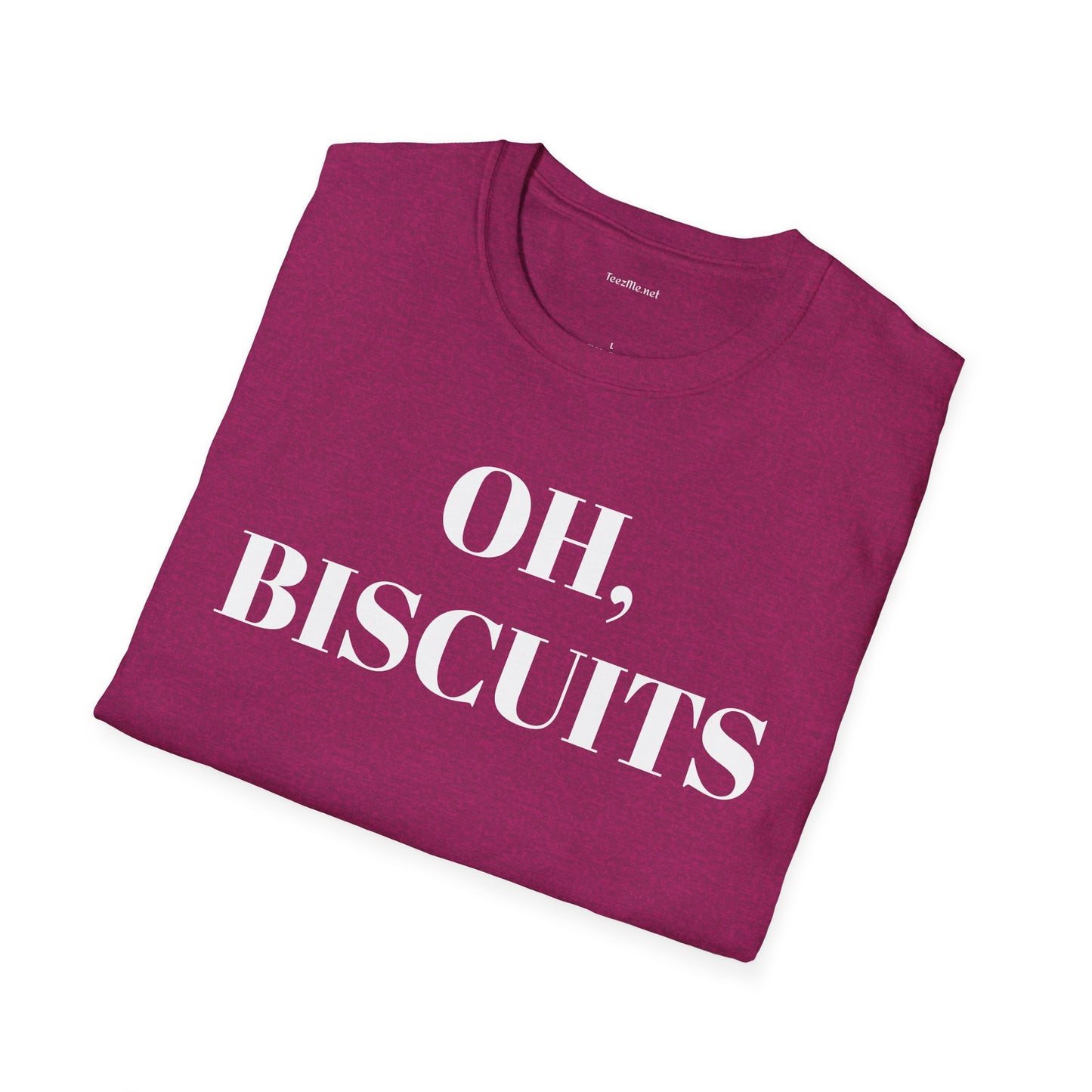 Oh BISCUITS - Unisex Softstyle T-Shirt 100% Cotton Graphic