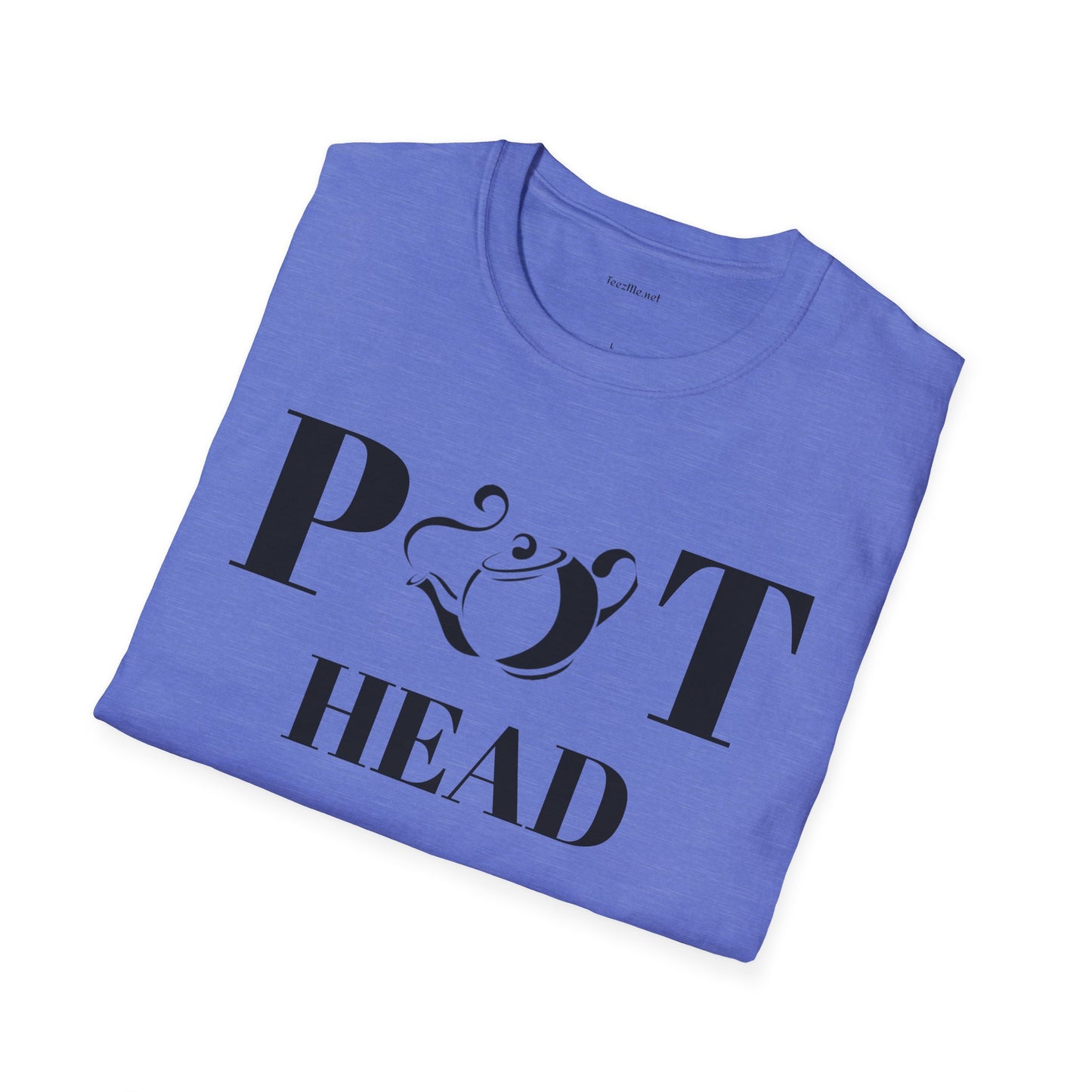 Pot Head - Unisex Softstyle T-Shirt 100% Cotton Graphic