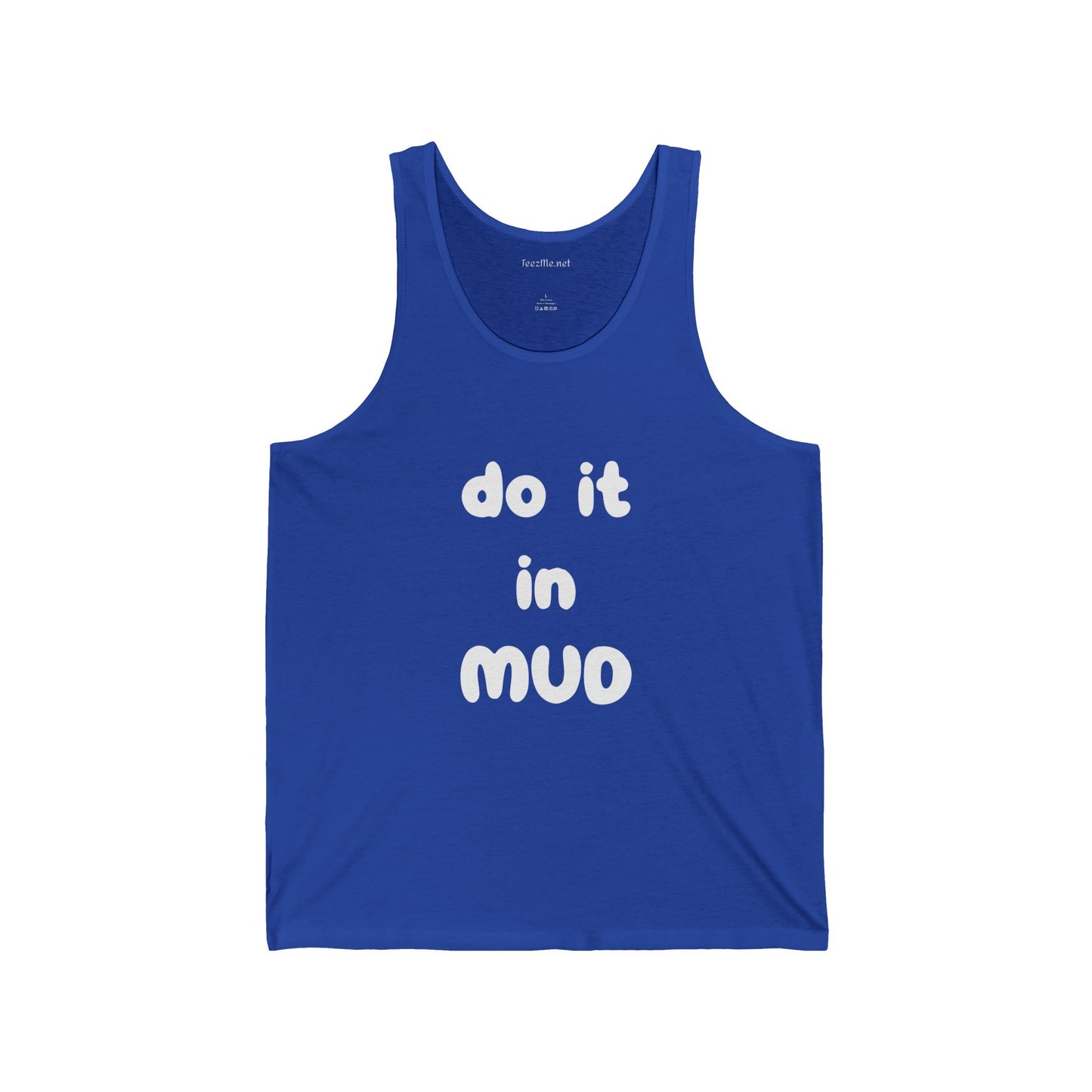 do it in MUD - Unisex Jersey Tank