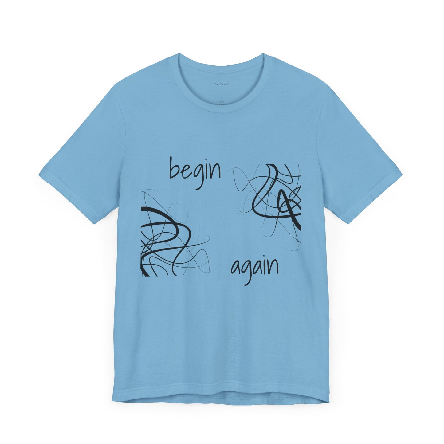 Begin Again - Unisex Jersey Short Sleeve Tee