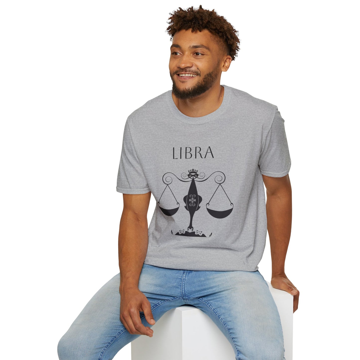LIBRA - Unisex Softstyle T-Shirt 100% Cotton Graphic