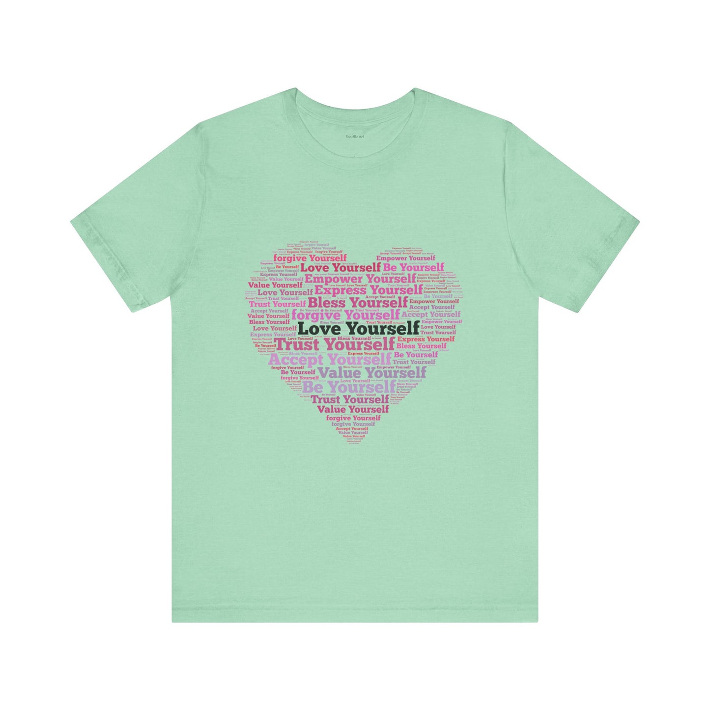 Love - Trust - Accept Yourself- Unisex Jersey Short Sleeve Tee