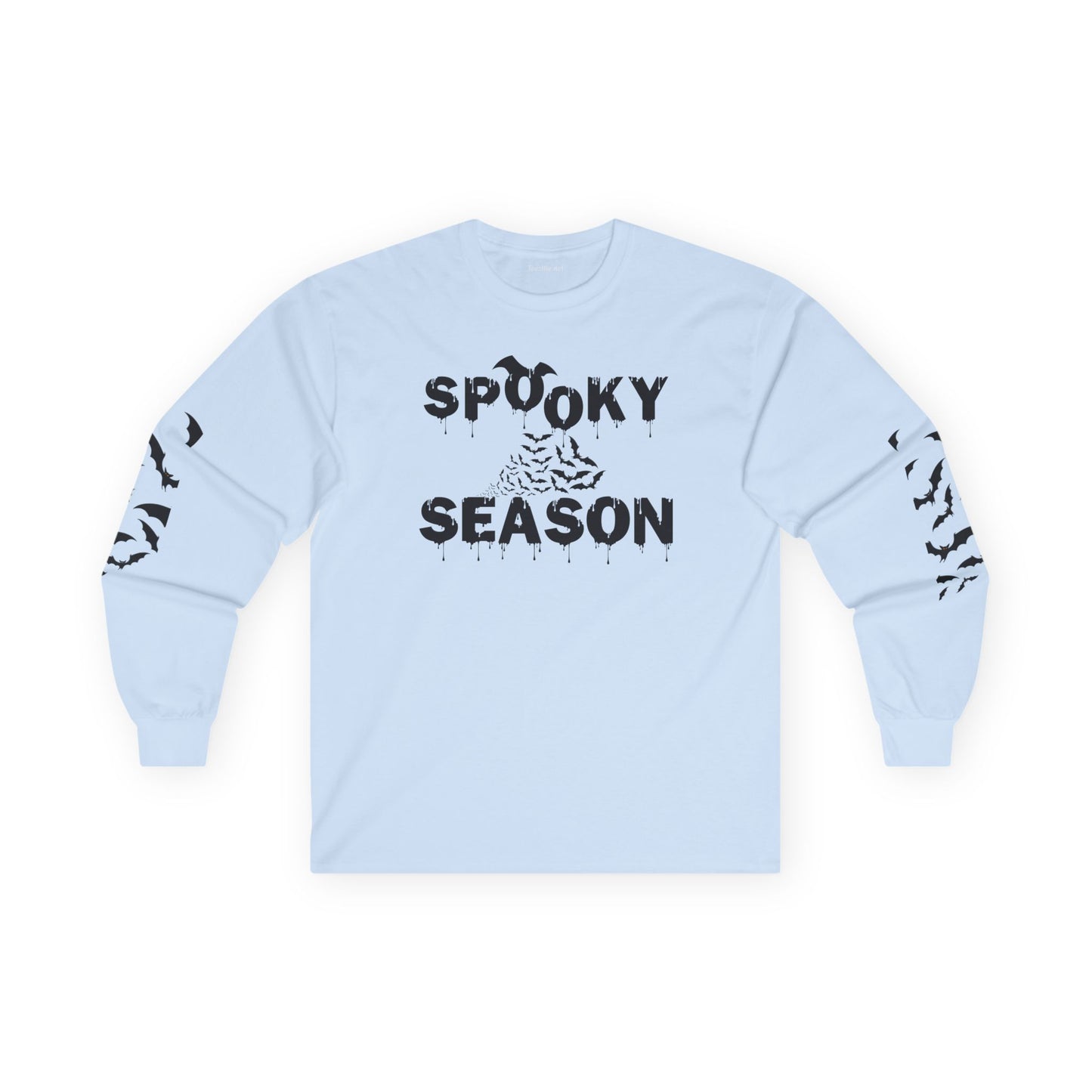 Spooky Season with Bats Unisex Ultra Cotton Long Sleeve Tee