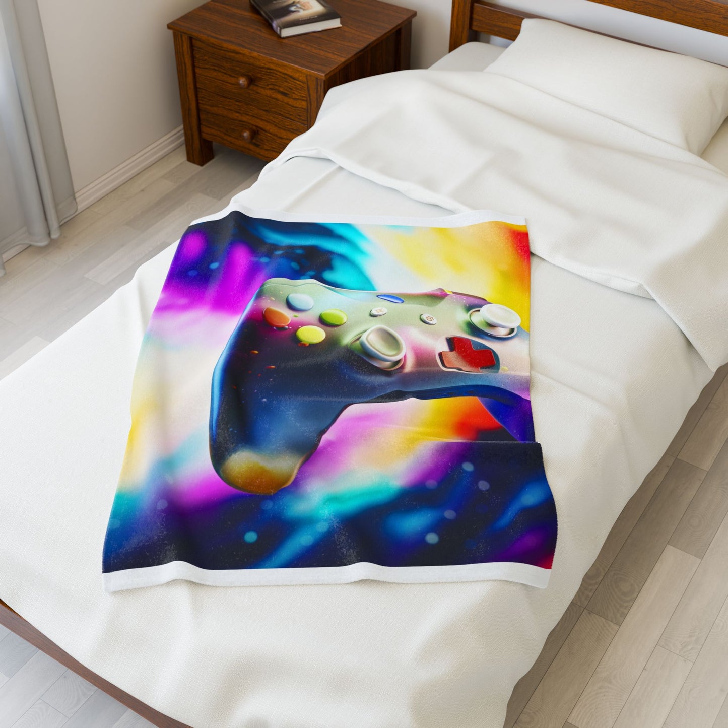 Video Game Velveteen Plush Blanket