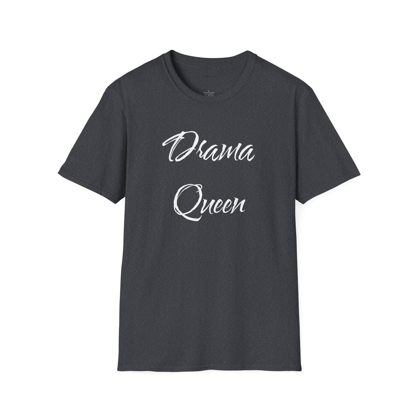 Drama Queen Unisex Softstyle T-Shirt 100% Cotton Graphic