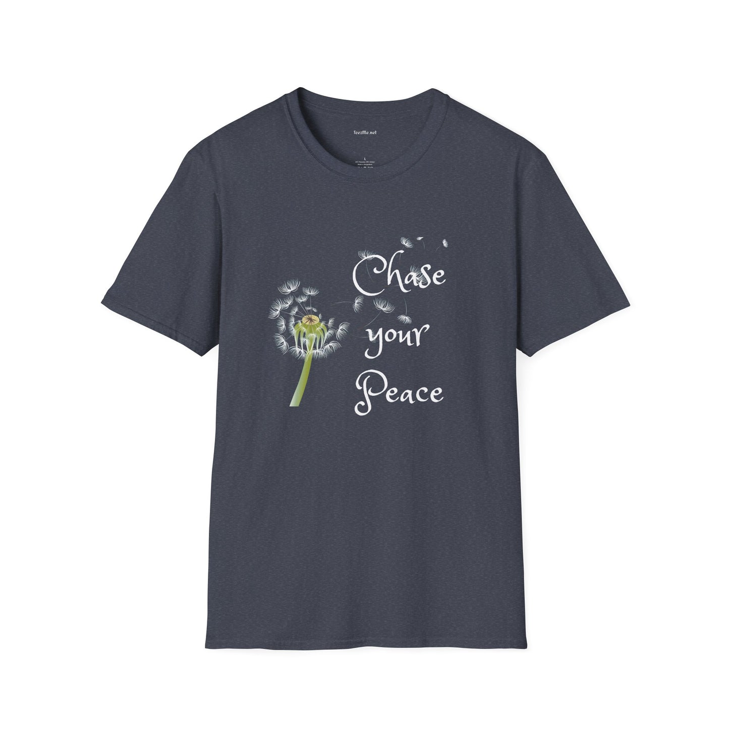 Chase your Peace - Unisex Softstyle T-Shirt 100% Cotton Graphic