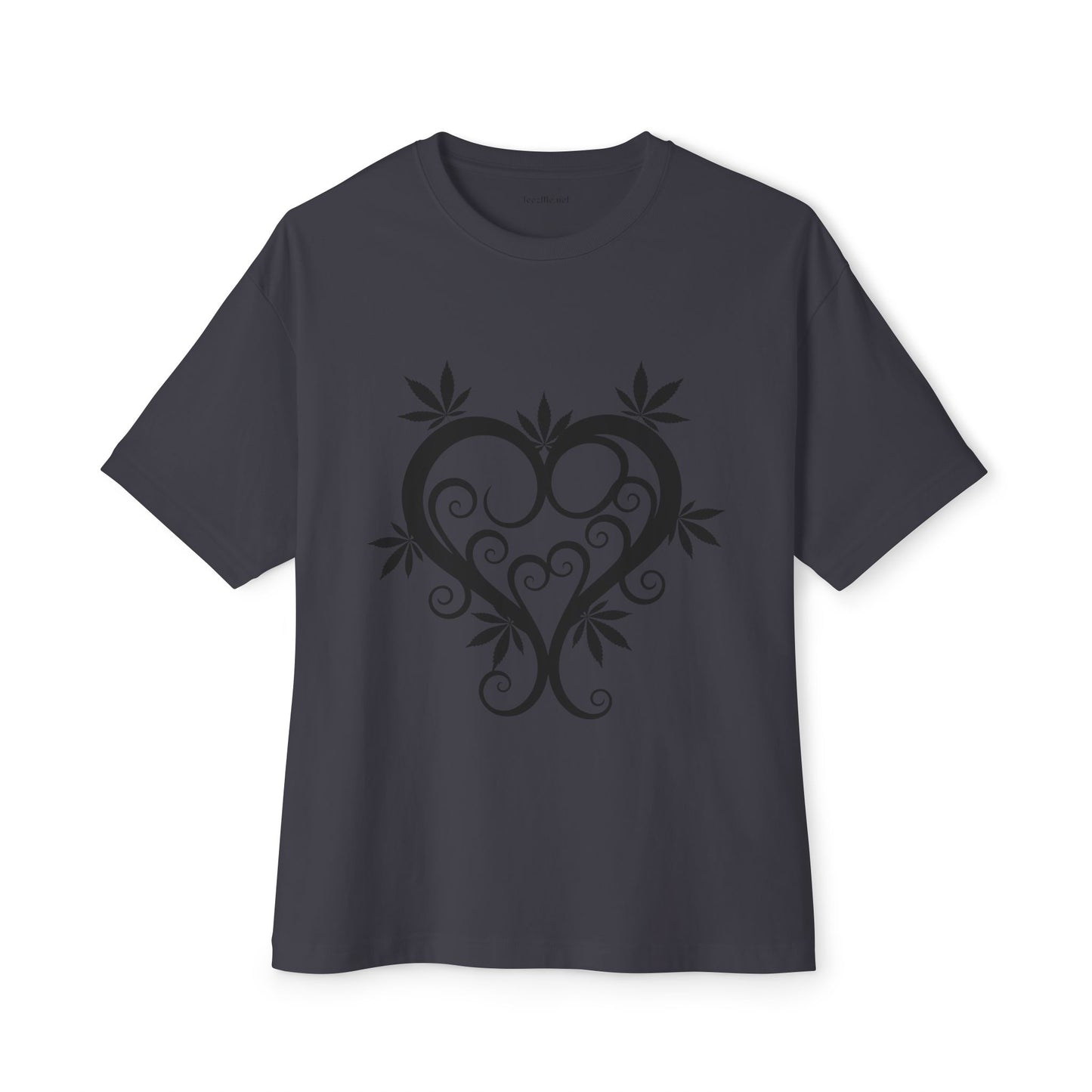 Weed Heart - Unisex Oversized Boxy Tee