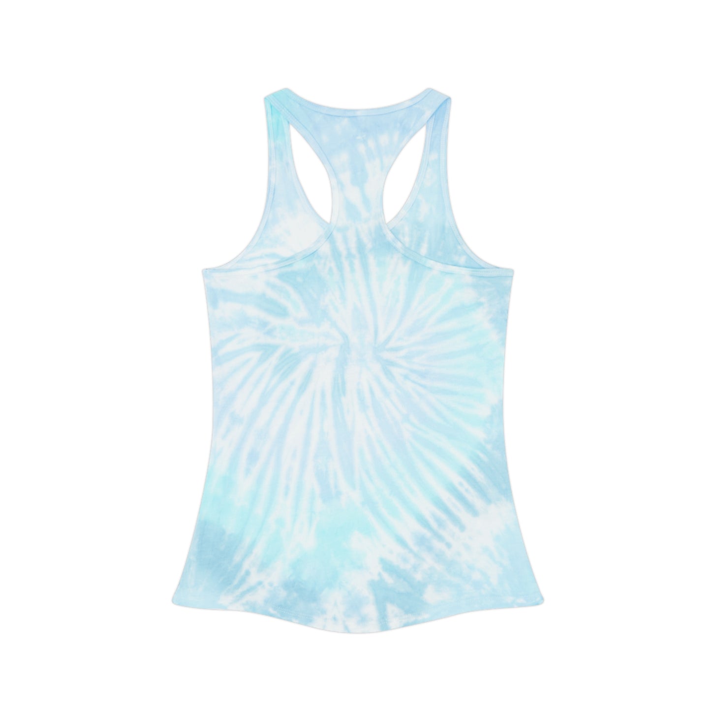 I am A Lot - Tie Dye Racerback Tank Top