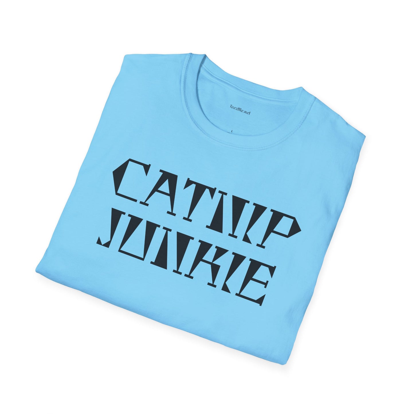 Catnip Junkie - Unisex Softstyle T-Shirt 100% Cotton Graphic