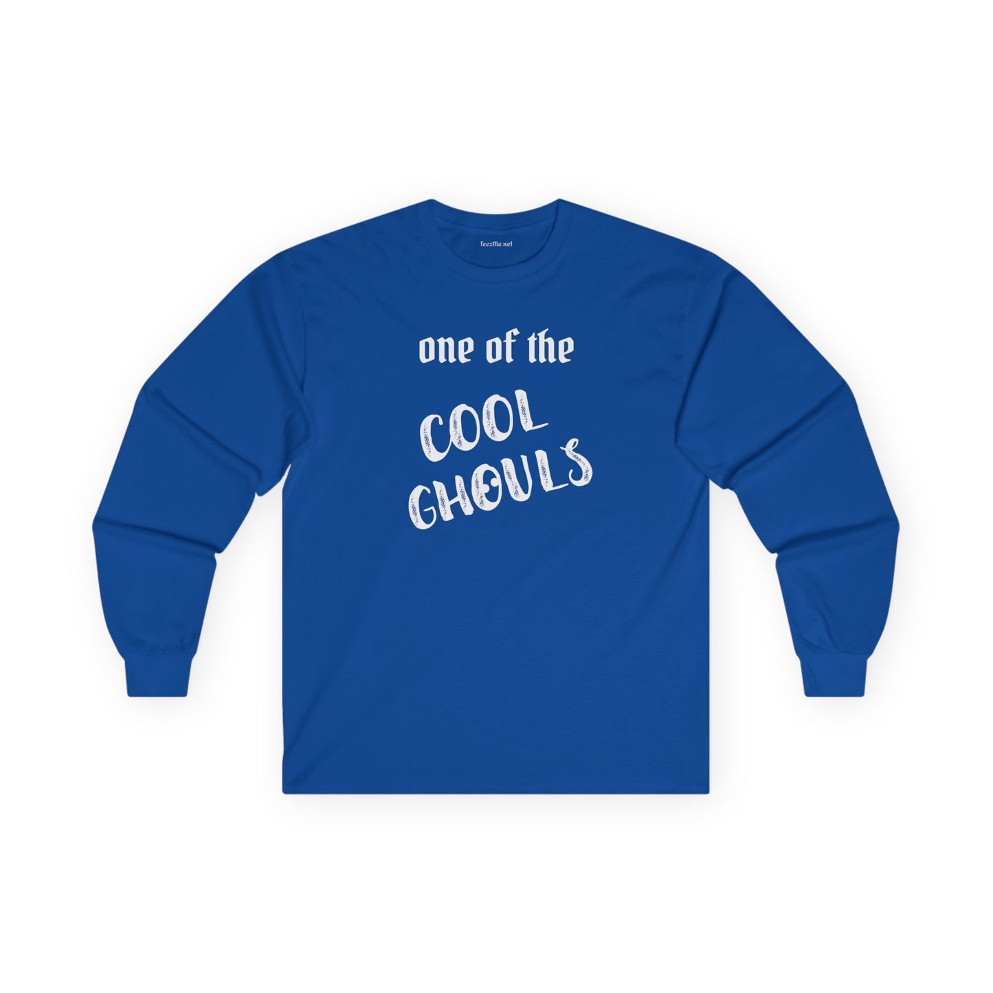 one of the Cool Ghouls Unisex Ultra Cotton Long Sleeve Tee