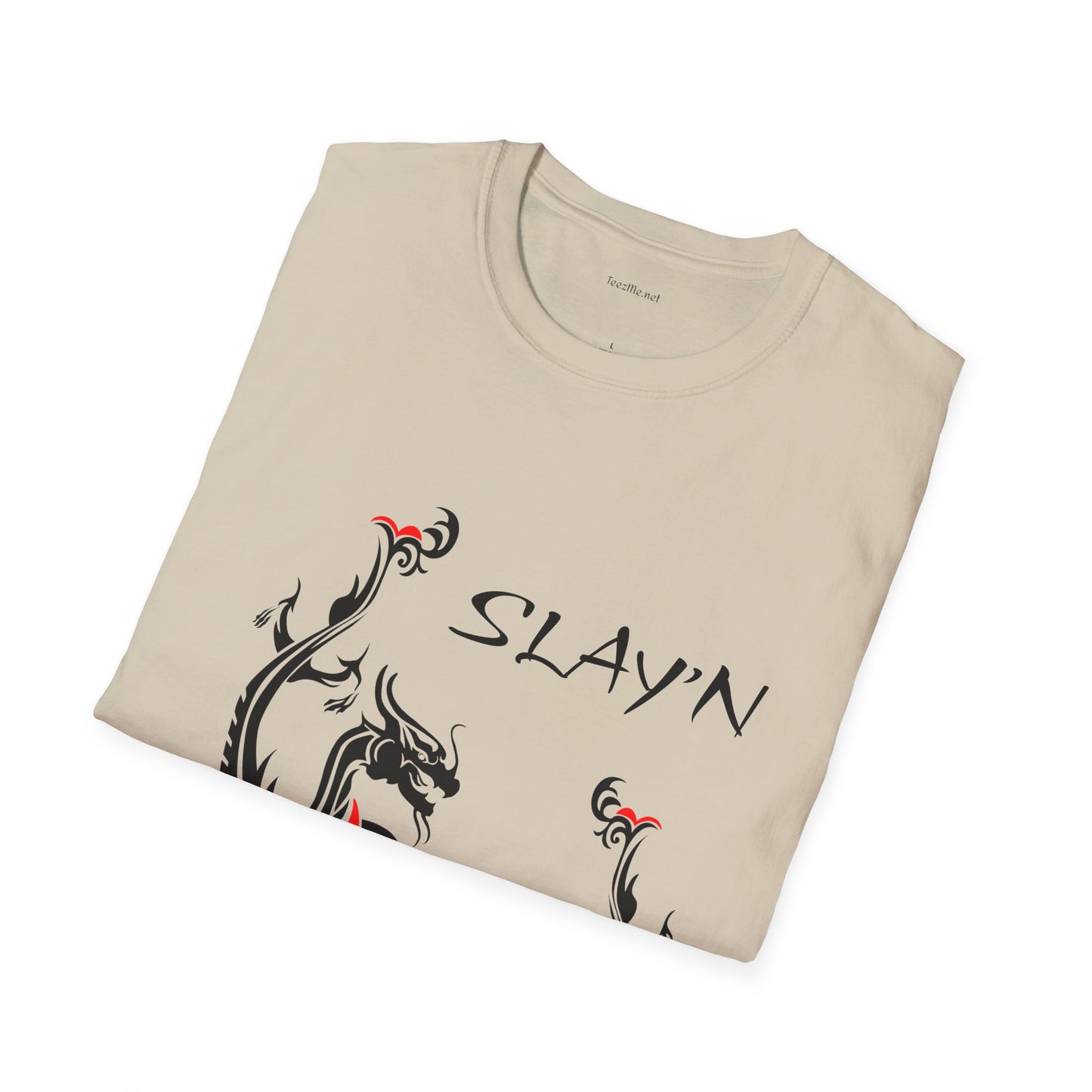 SLAY'N - Unisex Softstyle T-Shirt 100% Cotton Graphic