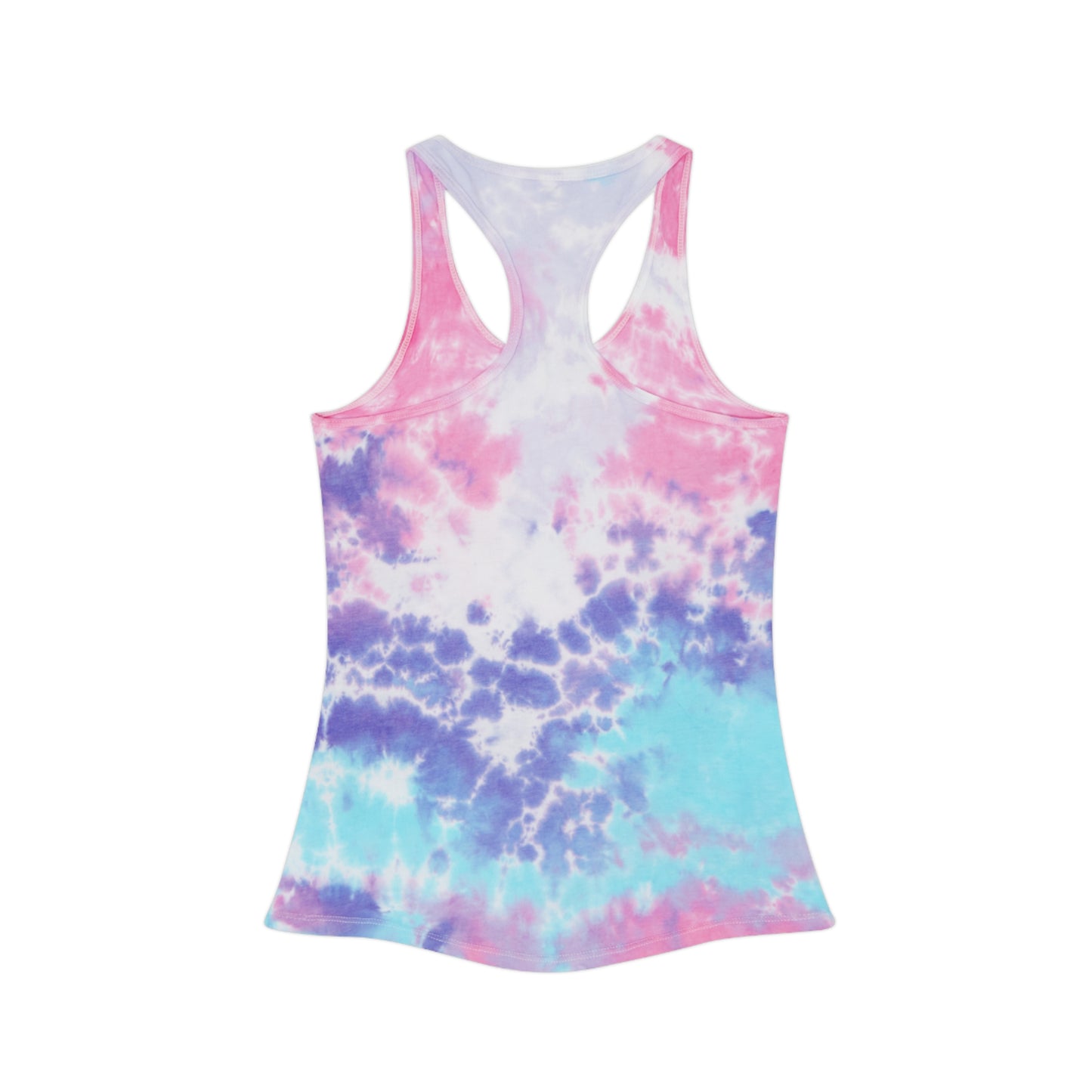 I am A Lot - Tie Dye Racerback Tank Top