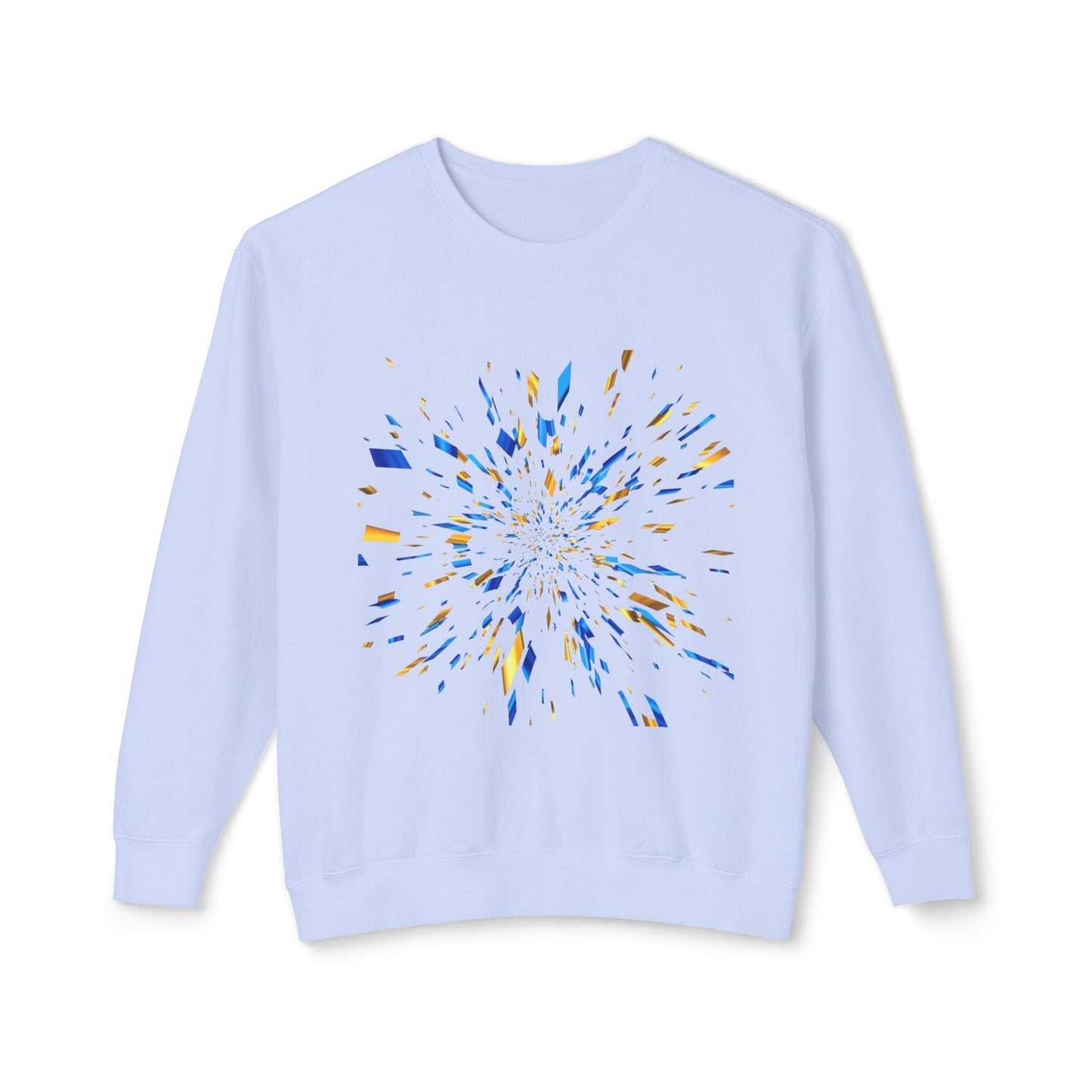 Burst - Unisex Lightweight Crewneck Sweatshirt