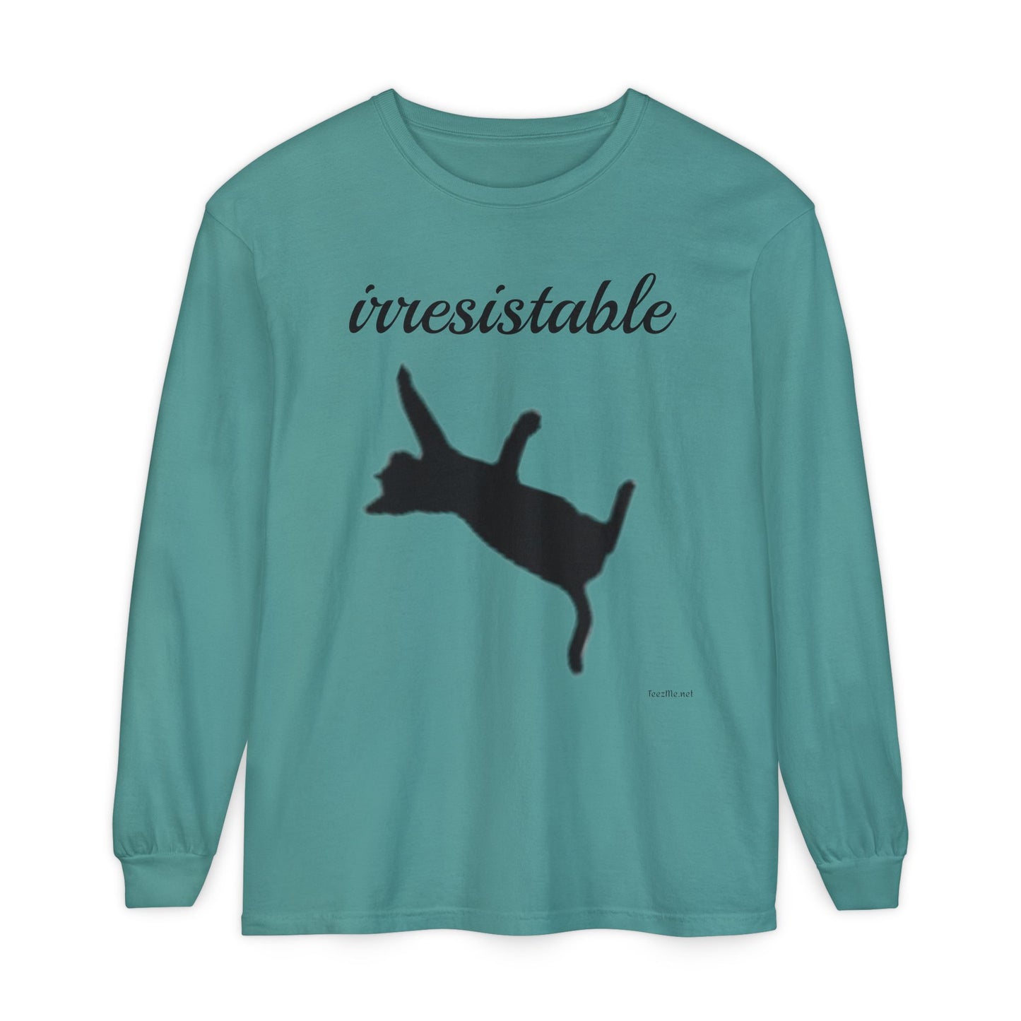 Irresistable - Unisex Garment-dyed Long Sleeve T-Shirt