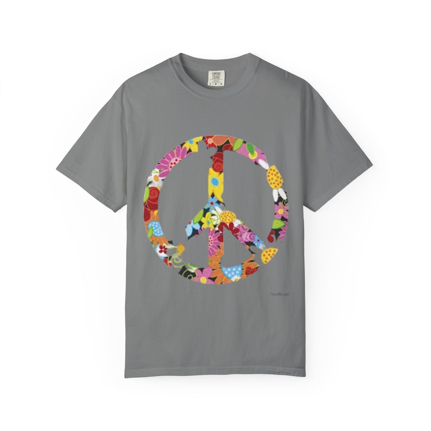 Peace Sign Unisex Garment-Dyed T-shirt