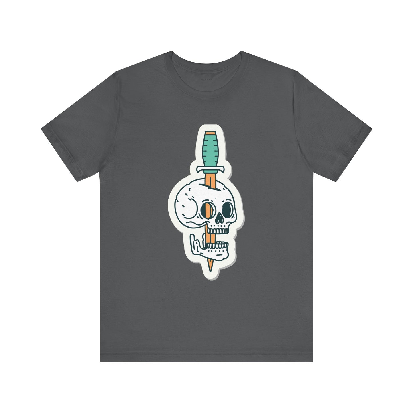 Skull dagger - Unisex Jersey Short Sleeve Tee