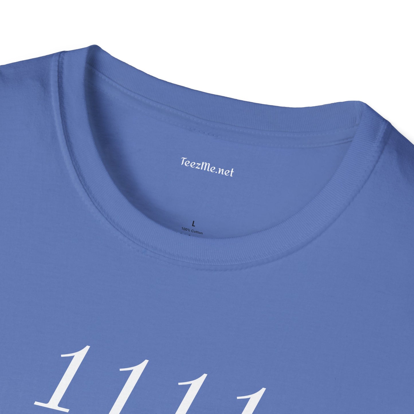 1111 (new beginnings) - Unisex Softstyle T-Shirt 100% Cotton Graphic #angel numbers