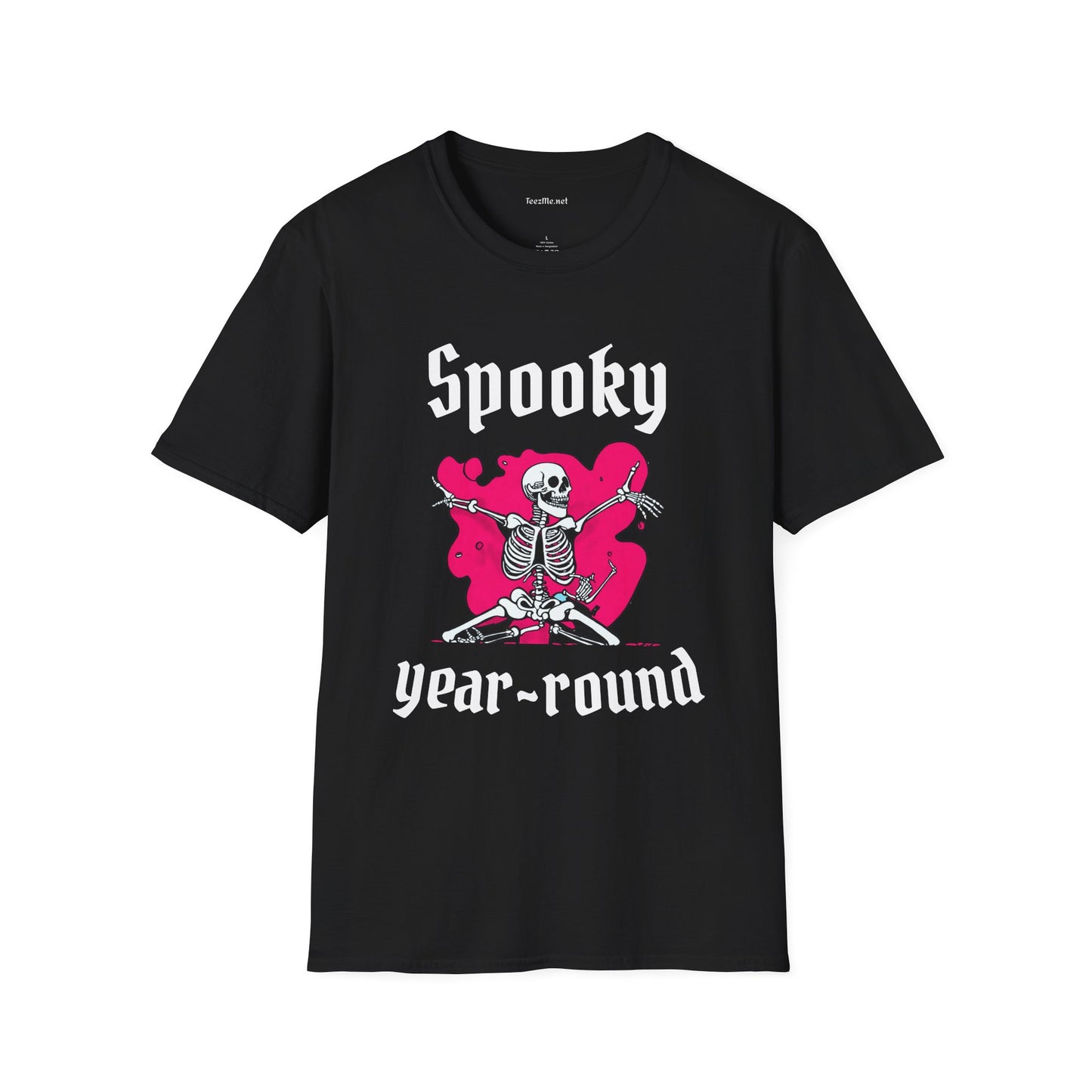 Spooky year-round Unisex Softstyle T-Shirt 100% Cotton Graphic