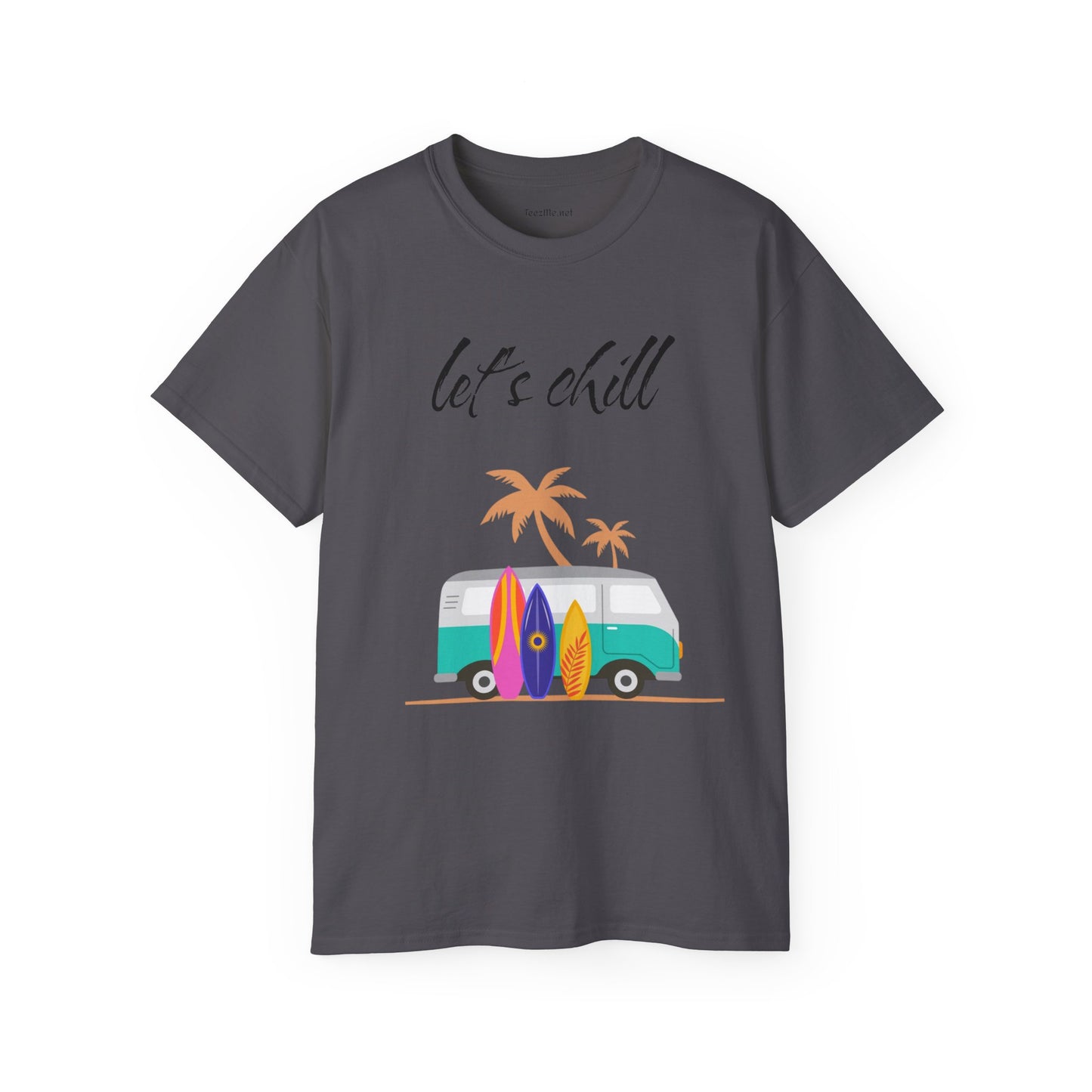 Let's chill - Unisex Ultra Cotton Tee 100% Cotton Graphic