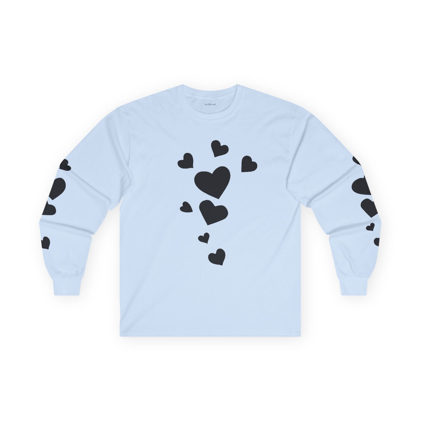 Hearts all over - Unisex Ultra Cotton Long Sleeve Tee