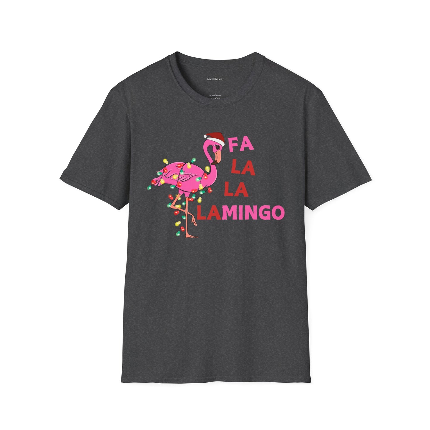 FA LA LA LAMINGO Unisex Softstyle T-Shirt 100% Cotton