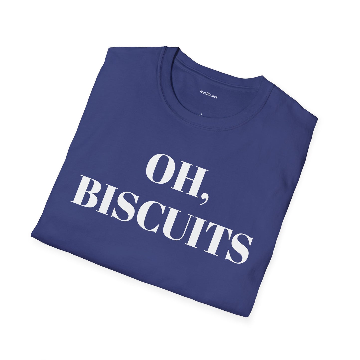 Oh BISCUITS - Unisex Softstyle T-Shirt 100% Cotton Graphic