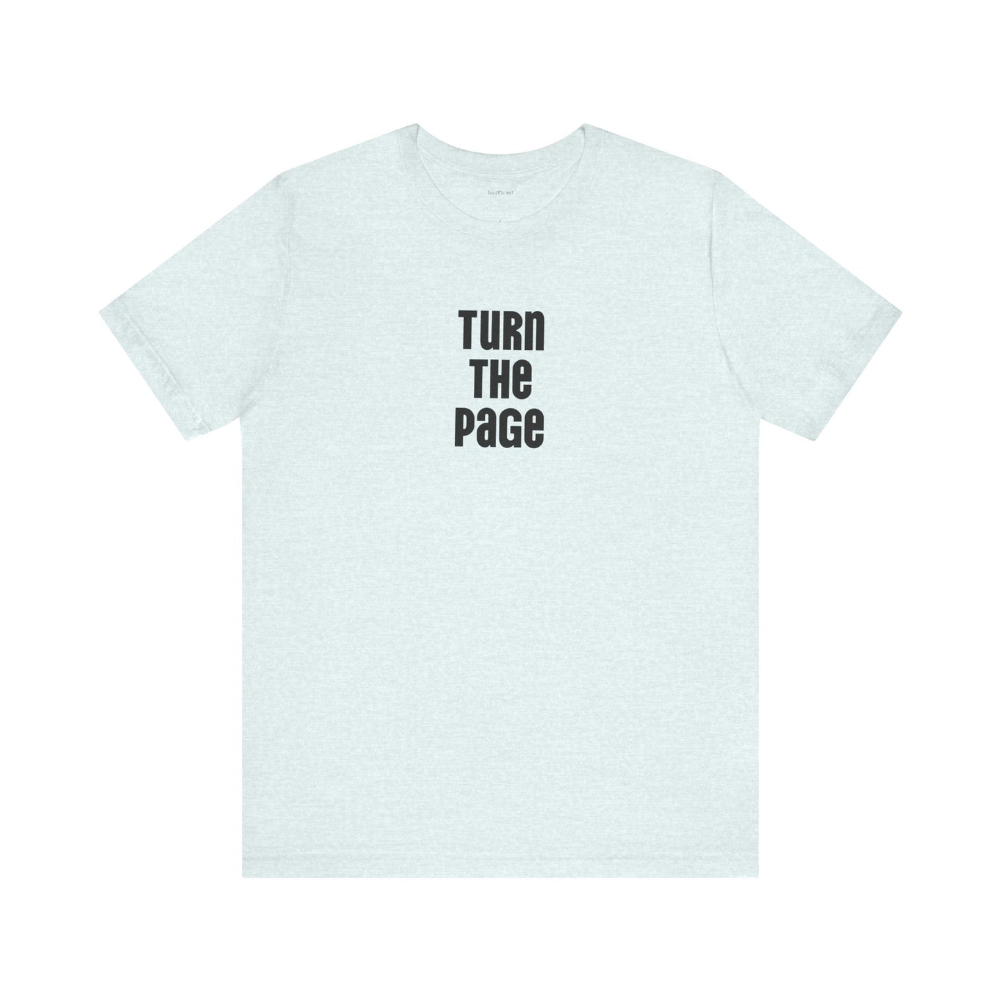 Turn the Page - Unisex Jersey Short Sleeve Tee