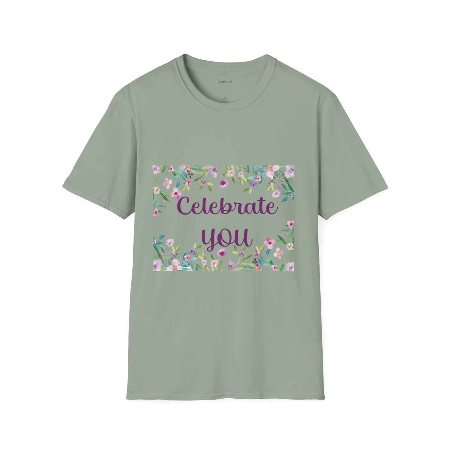 Celebrate You - Unisex Softstyle T-Shirt 100% Cotton Graphic