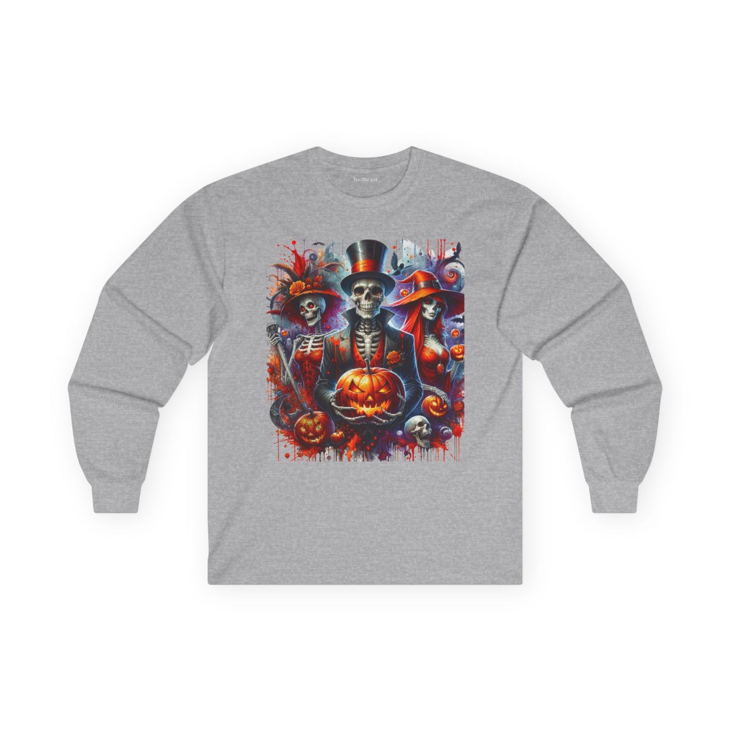 Halloween Skeletons 01 Unisex Ultra Cotton Long Sleeve Tee