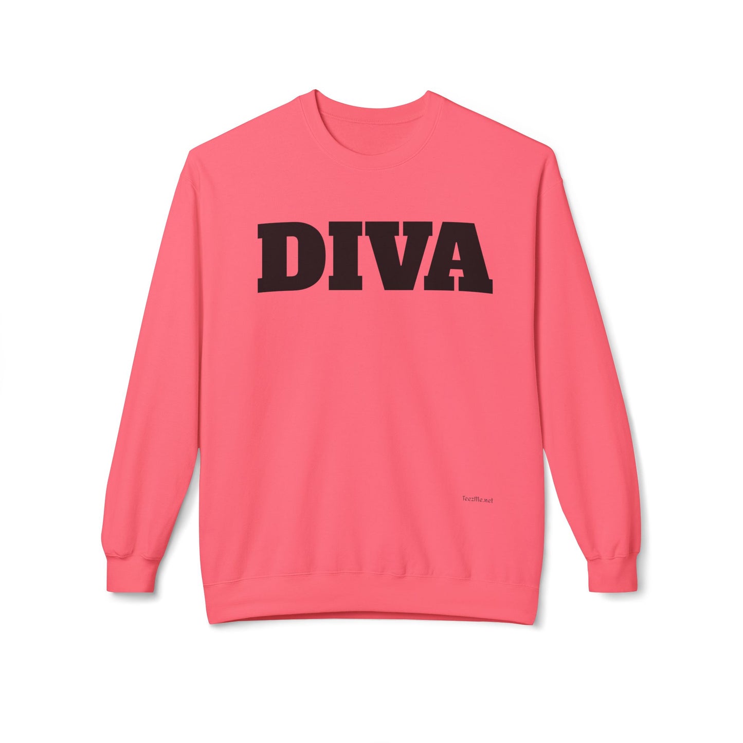 DIVA - Unisex Midweight Softstyle Fleece Crewneck Sweatshirt