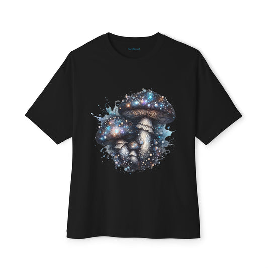Mushroom Anastacia Freya  Unisex Oversized Boxy Tee