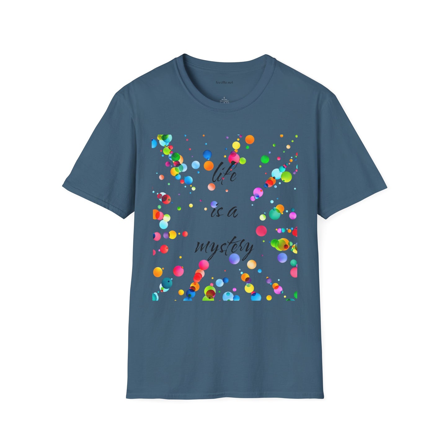 Life is a mystery - Unisex Softstyle T-Shirt 100% Cotton Graphic