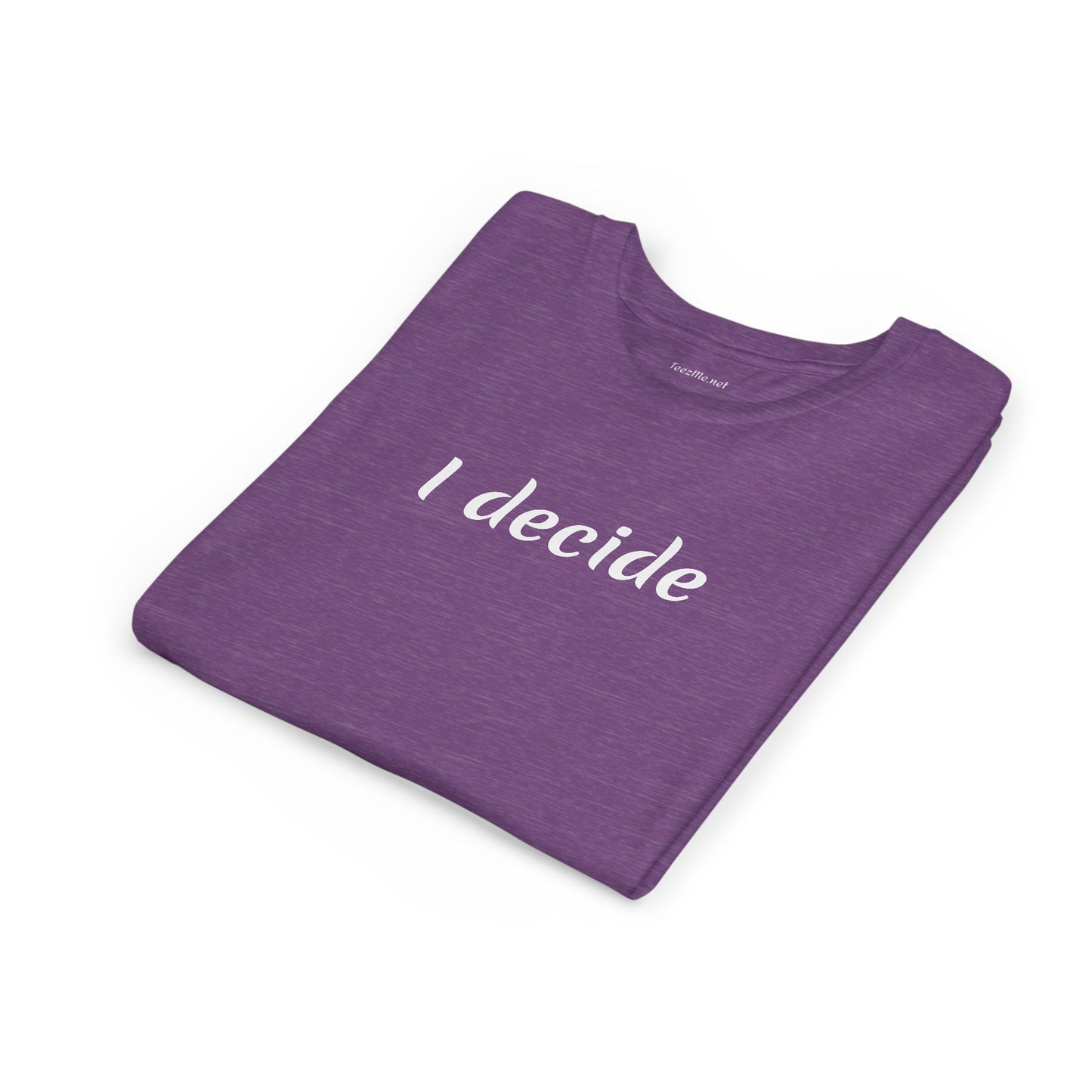 I decide - Unisex Jersey Short Sleeve Tee Petite Adult