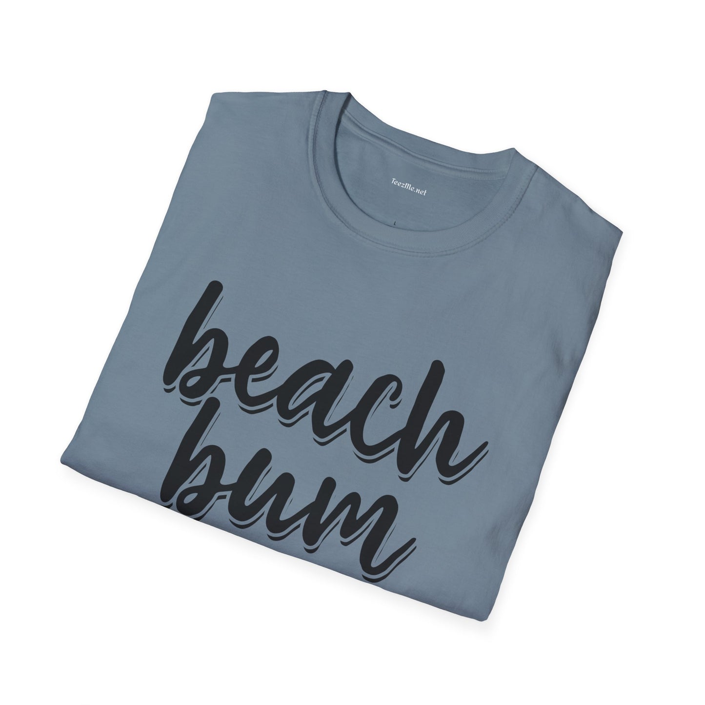 Beach Bum - Unisex Softstyle T-Shirt 100% Cotton Graphic (1)