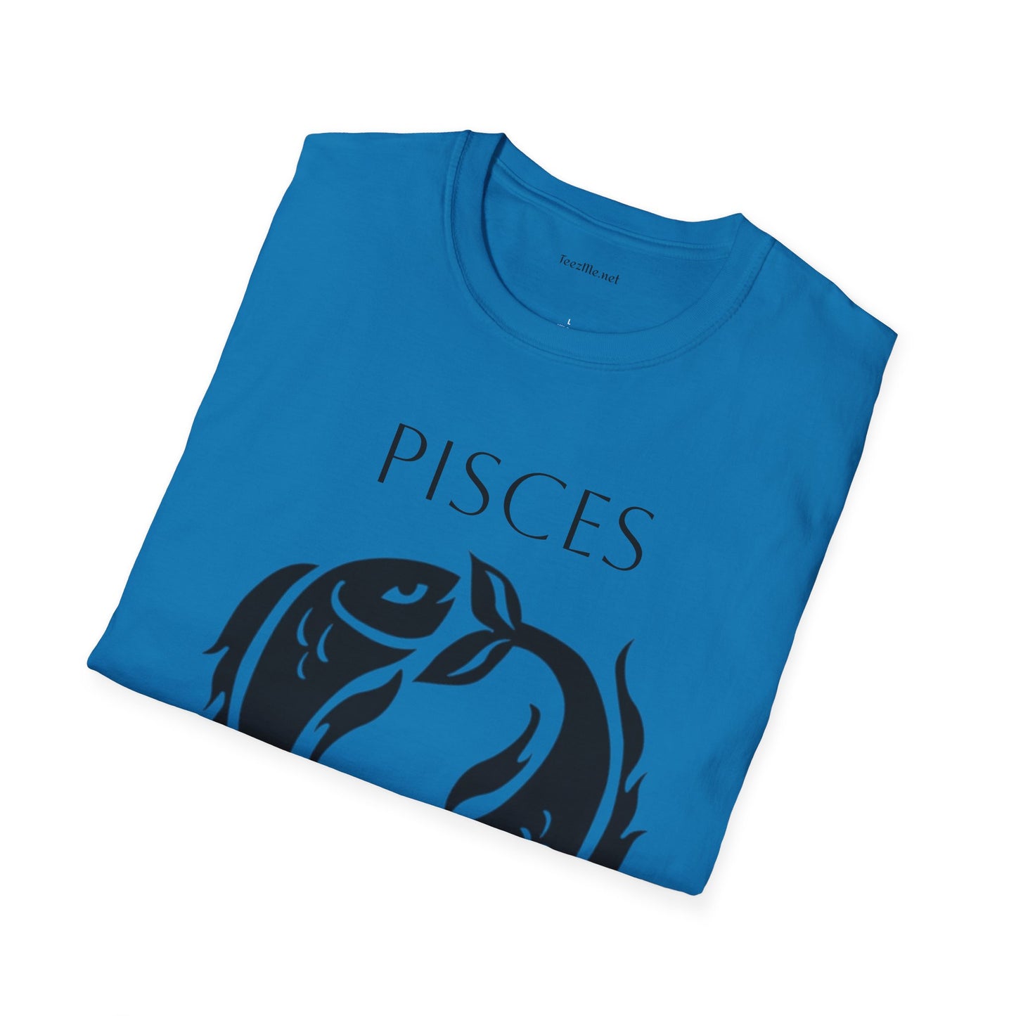 PISCES - Unisex Softstyle T-Shirt 100% Cotton Graphic